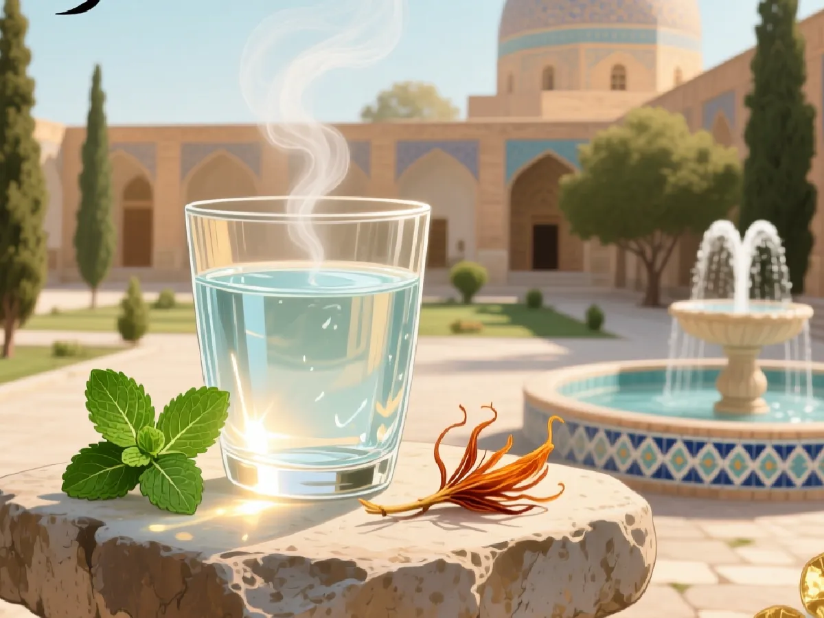 روزی یک لیوان آب، راز ساده_ طب سنتی