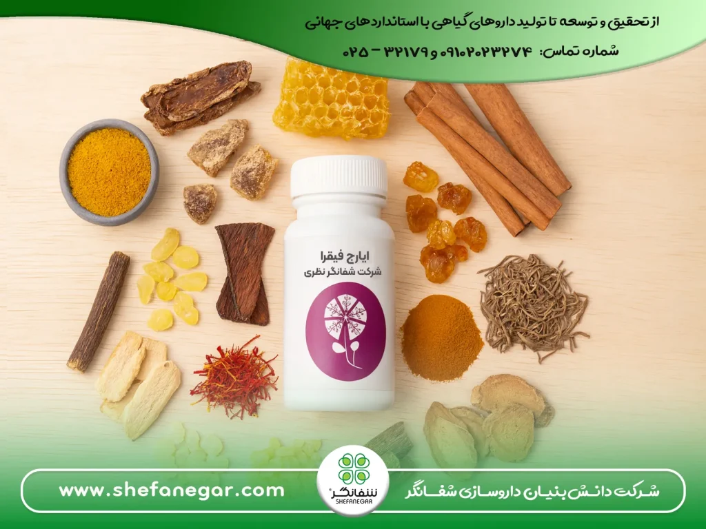 اجزای-فراورده-قرص-ایارج-فیقرا-شفانگر