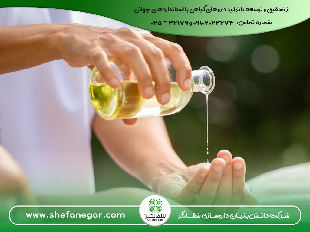 ماساژ-بدن-برای-درمان-درد-بدن--با-روغن-های-گرم