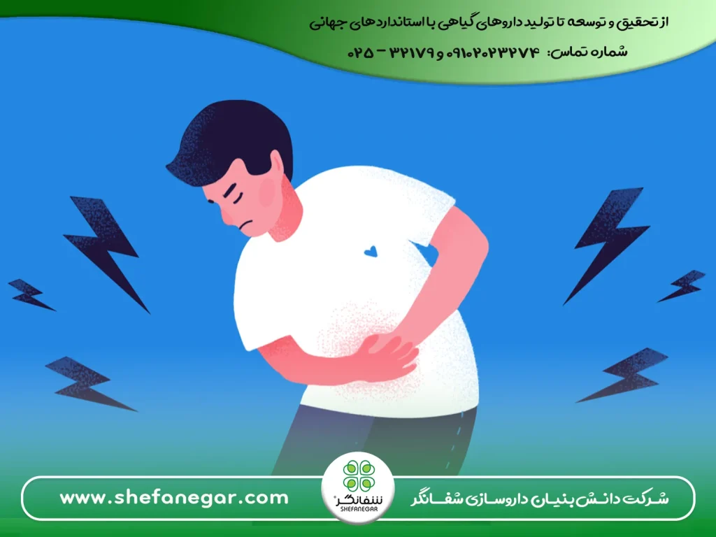 درمان-باد-شکم-و-آروغ-و-نفخ-معده